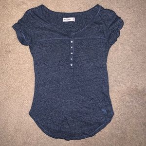 Navy Abercrombie kids t-shirt